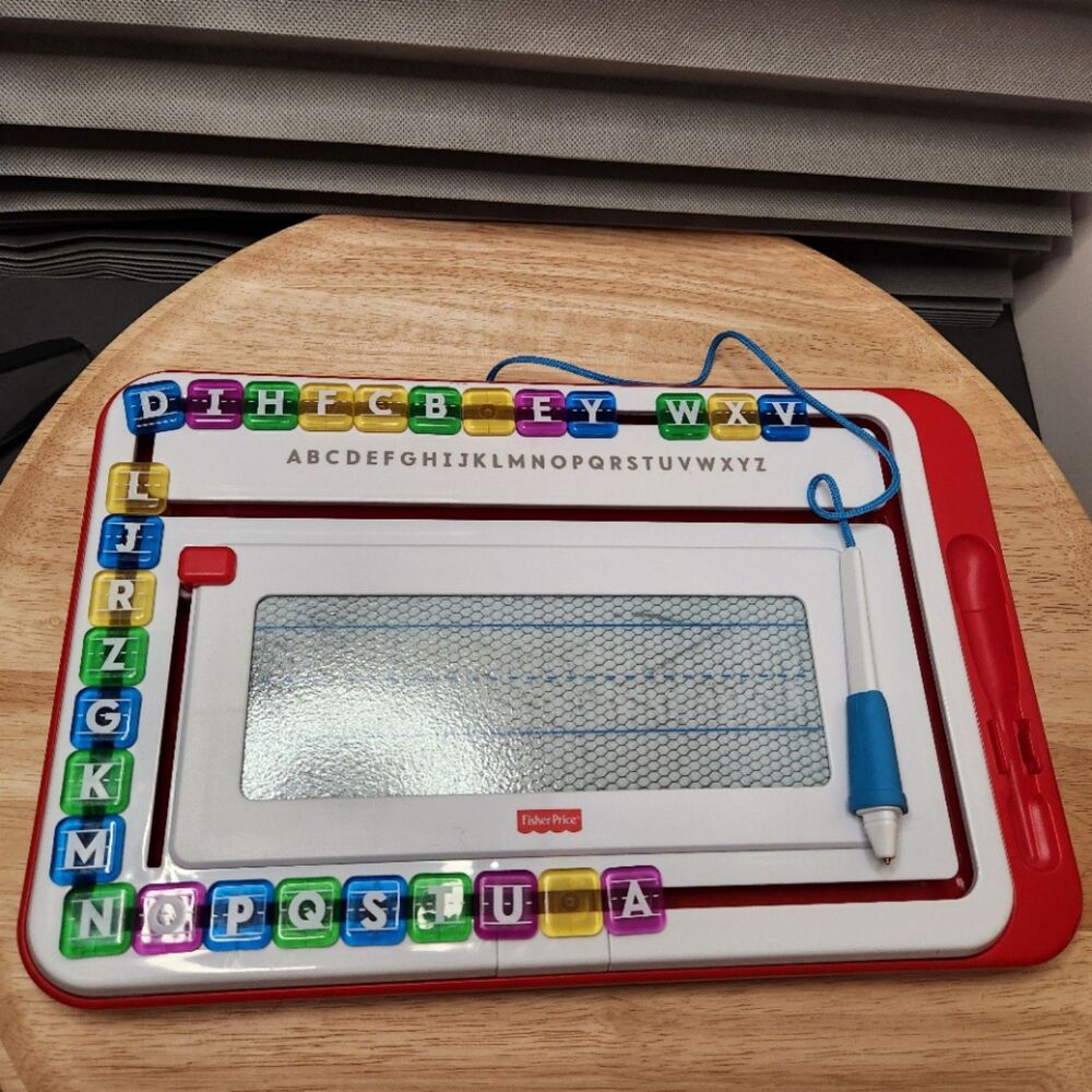 Fisher‑Price Erasable Writing Board – Alphabet Practice Pad